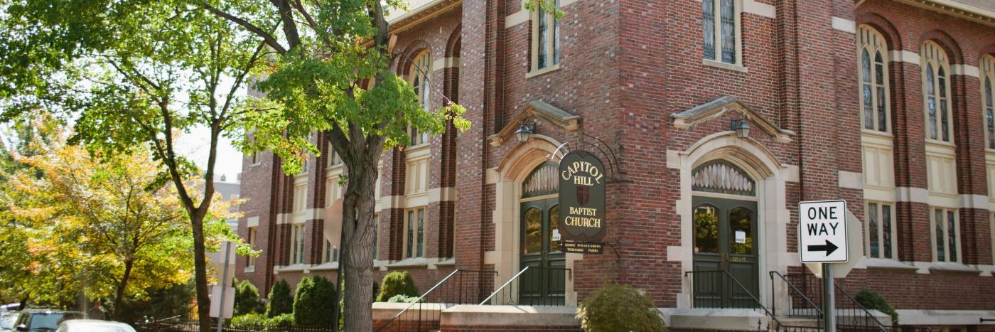 Capitol Hill Baptist Church banner