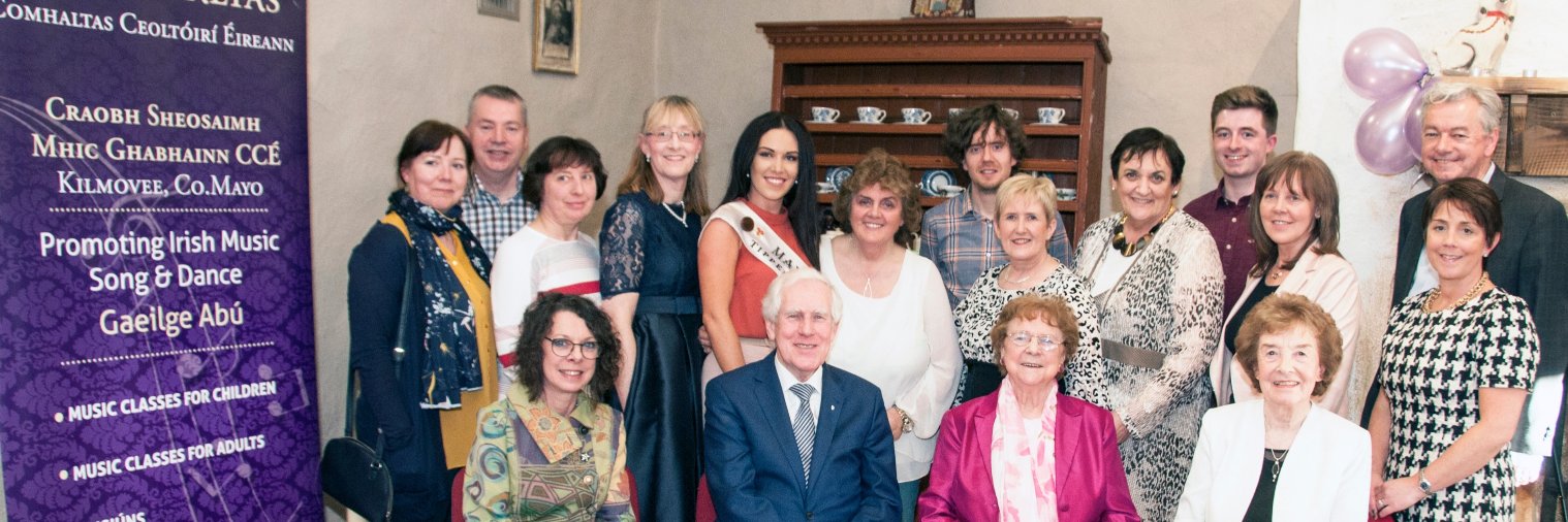 Kilmovee Comhaltas banner