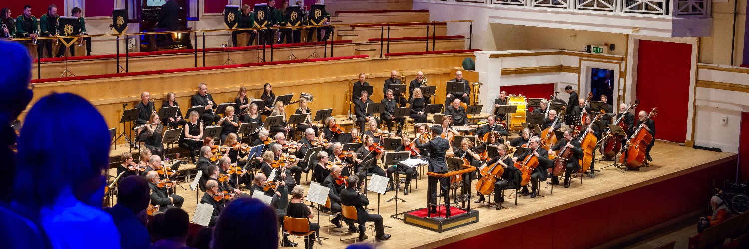 Bardi Symphony Orchestra, Leicester banner