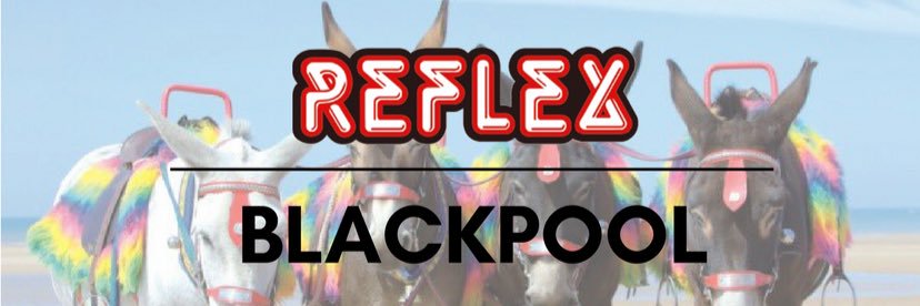 Reflex Blackpool banner