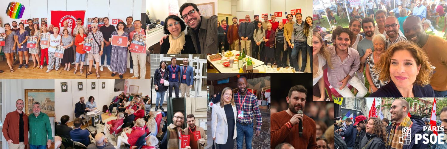 PSOE París banner