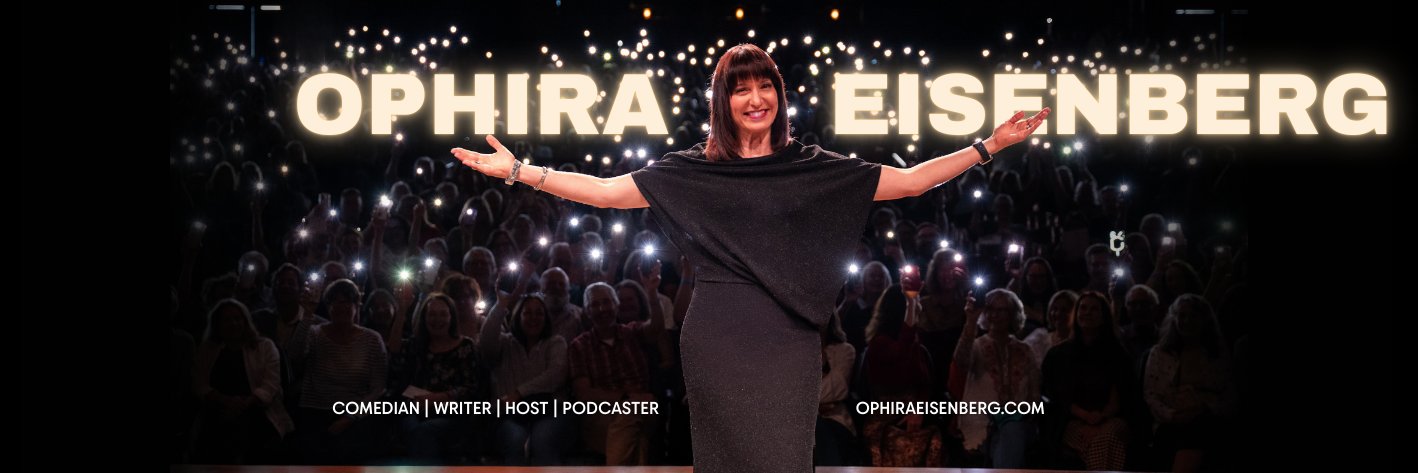Ophira Eisenberg banner