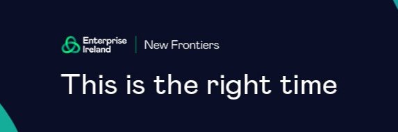 Enterprise Ireland's New Frontiers programme banner