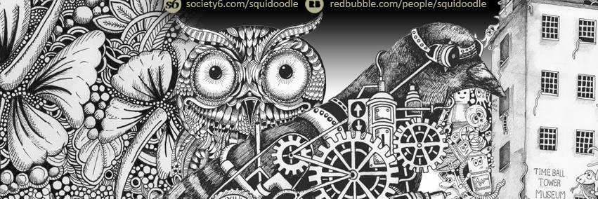 SquidoodleArt's profile banner image