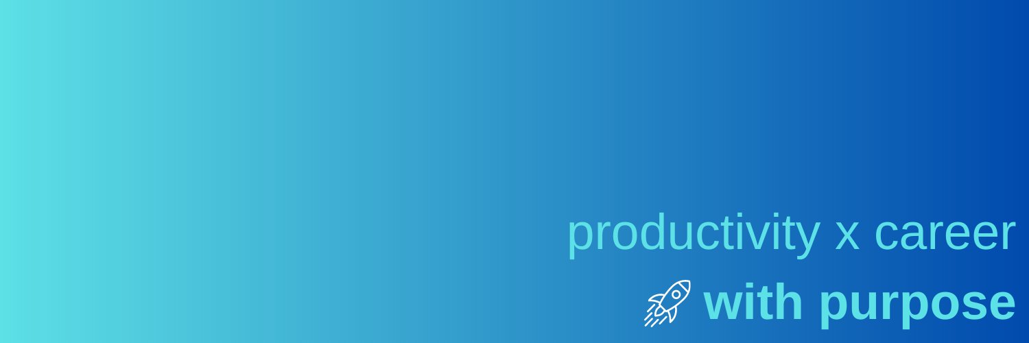 ProductiveSteve's profile banner image