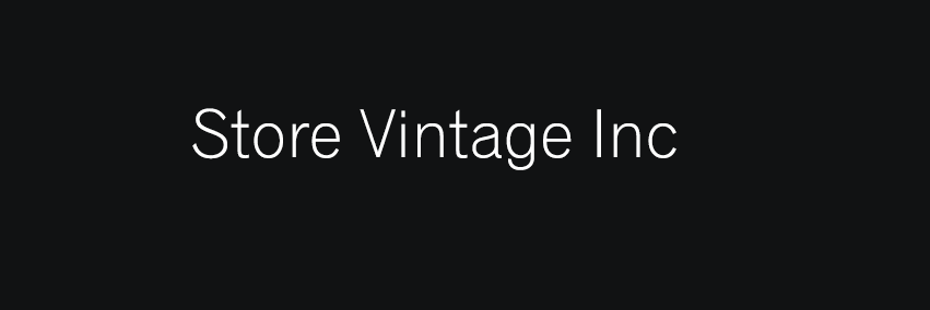 storevintageinc's profile banner image