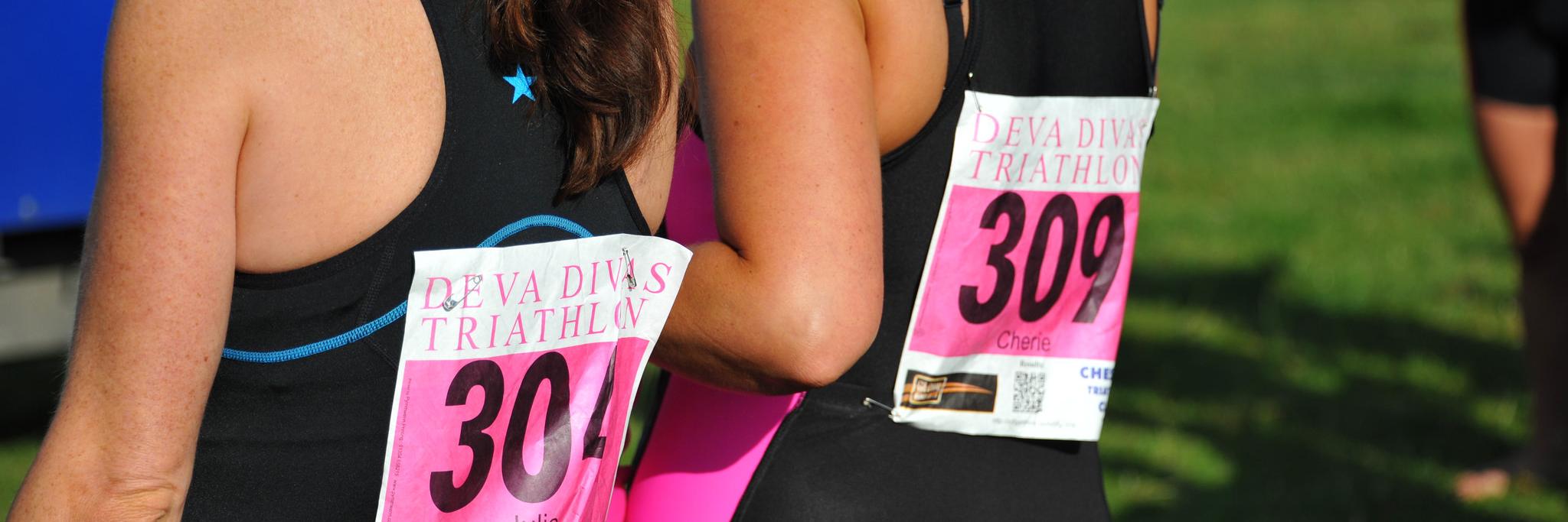 Deva Divas Triathlon banner