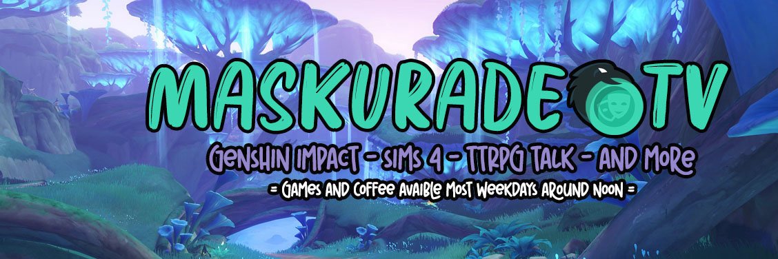 MaskuradeTV's profile banner image