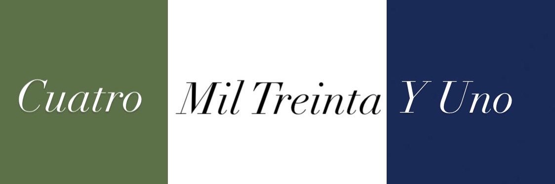 Cuatro mil treinta y uno banner