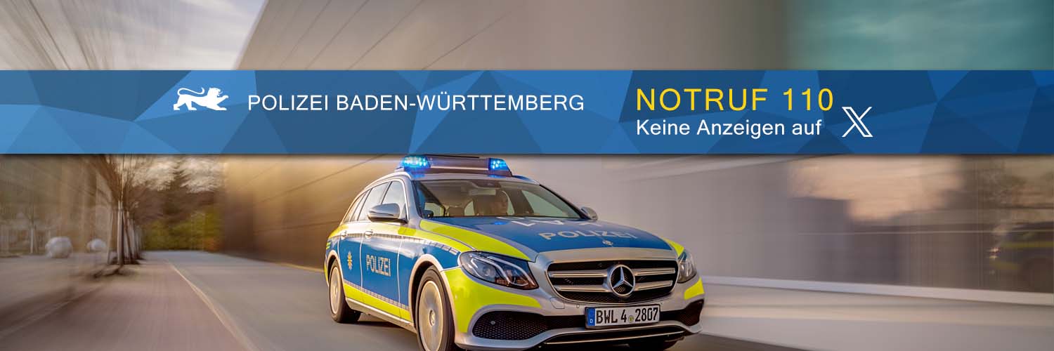Polizei Karlsruhe banner