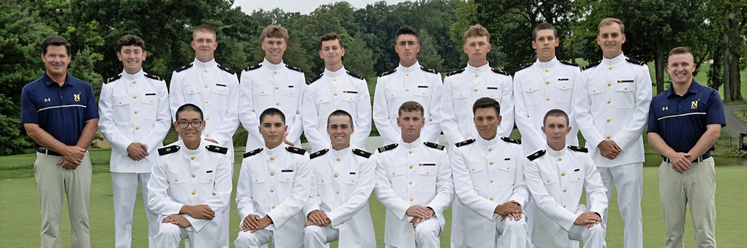 Navy Men's Golf banner