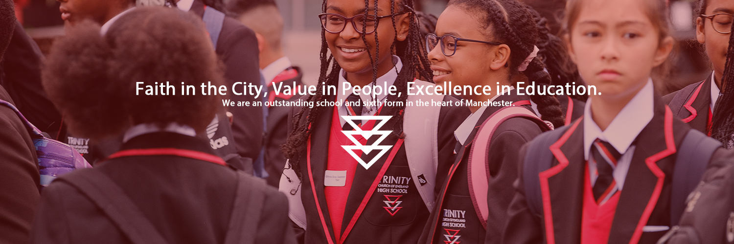 Trinity High banner