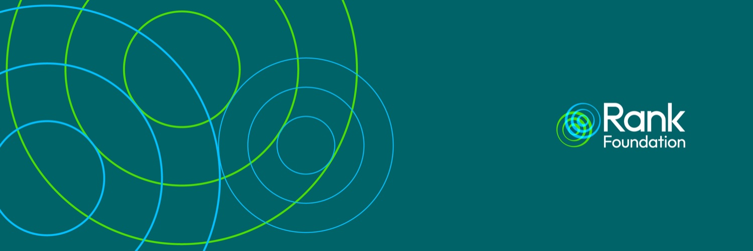 The Rank Foundation banner