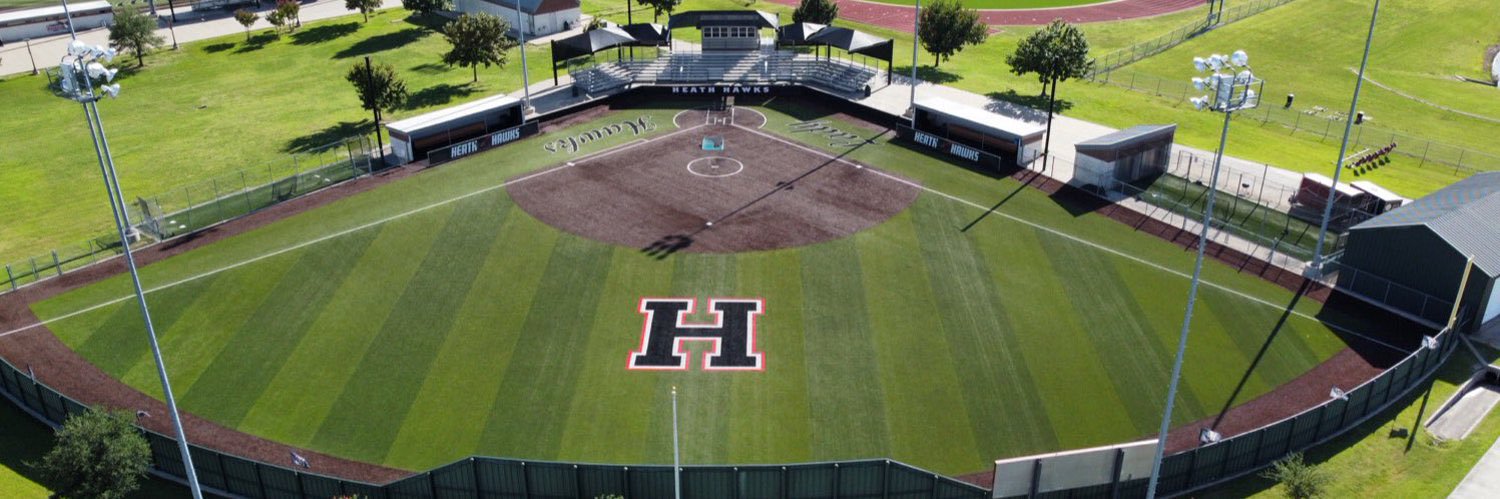 Rockwall Heath Hawks Softball banner