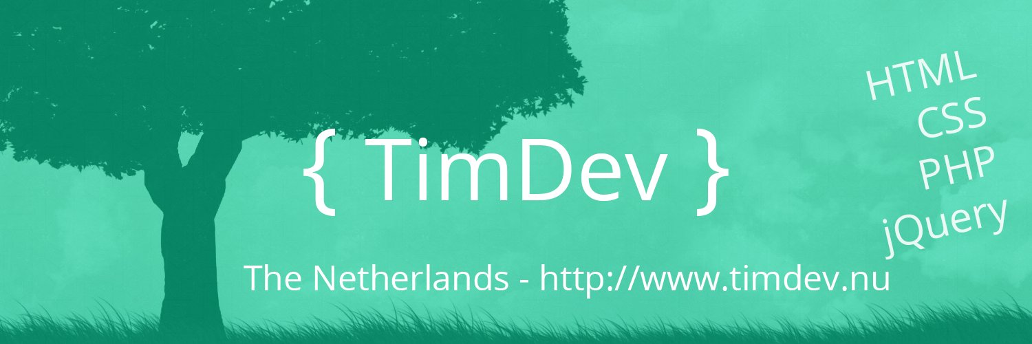 TimDev_nl's profile banner image