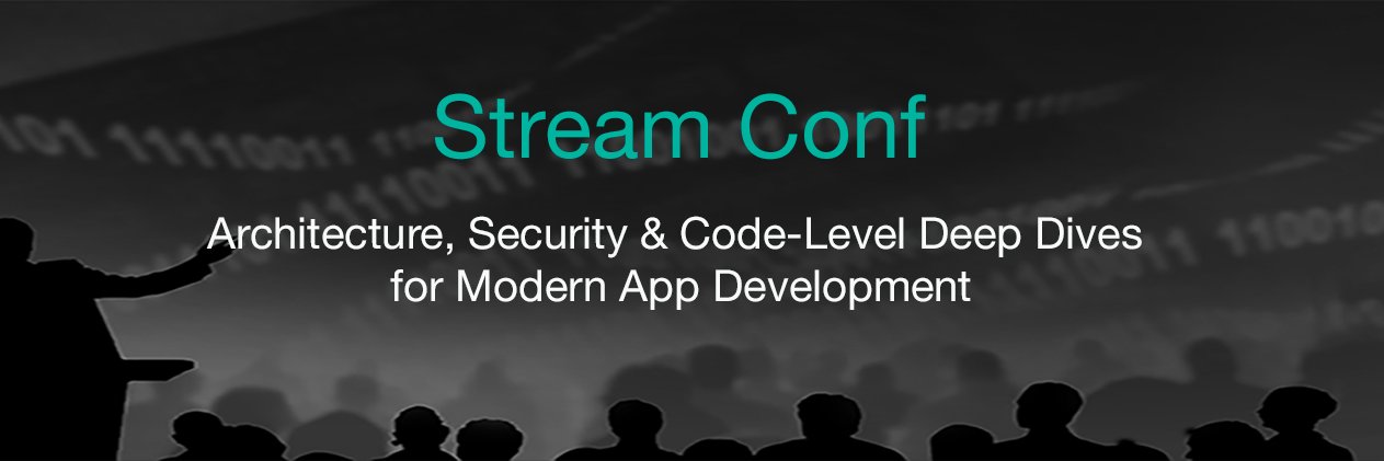 stream_conf's profile banner image