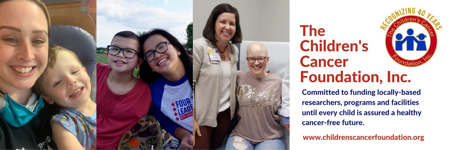 The Children's Cancer Foundation, Inc. banner