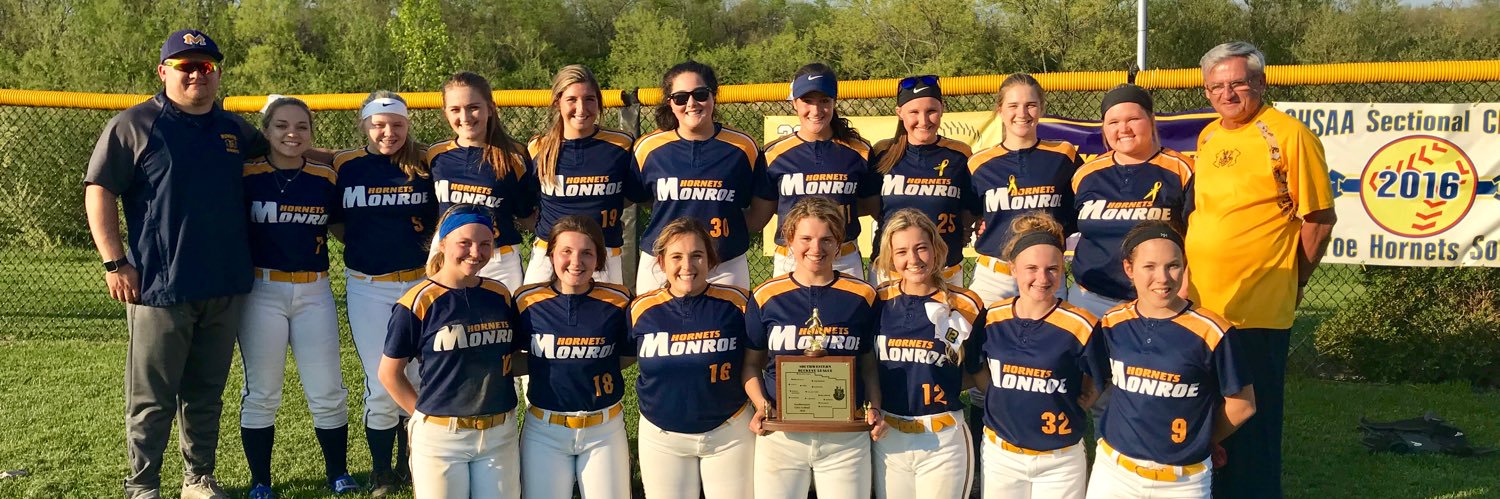 Monroe Softball banner