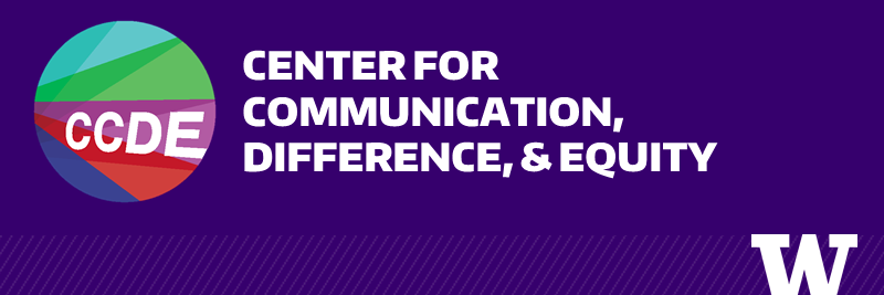 UW Center for Communication, Difference, & Equity banner