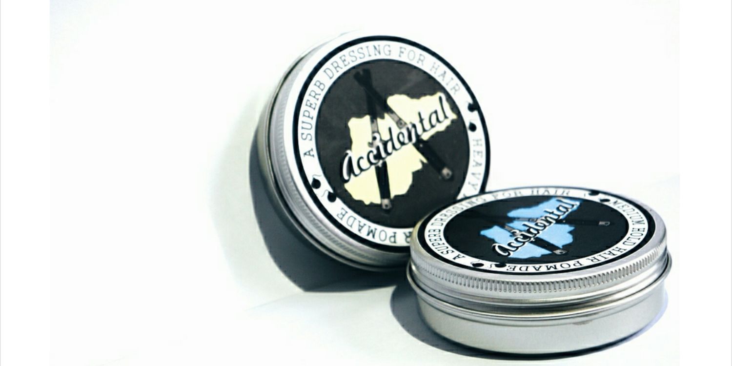 Accidental Pomade banner