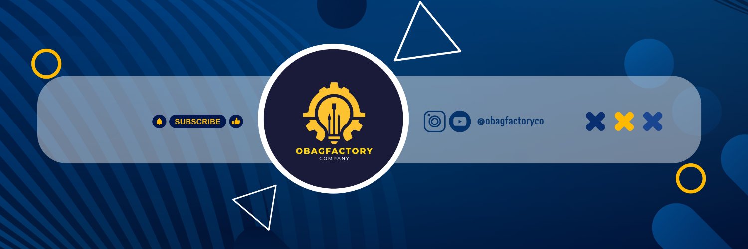 obagfactoryco's profile banner image