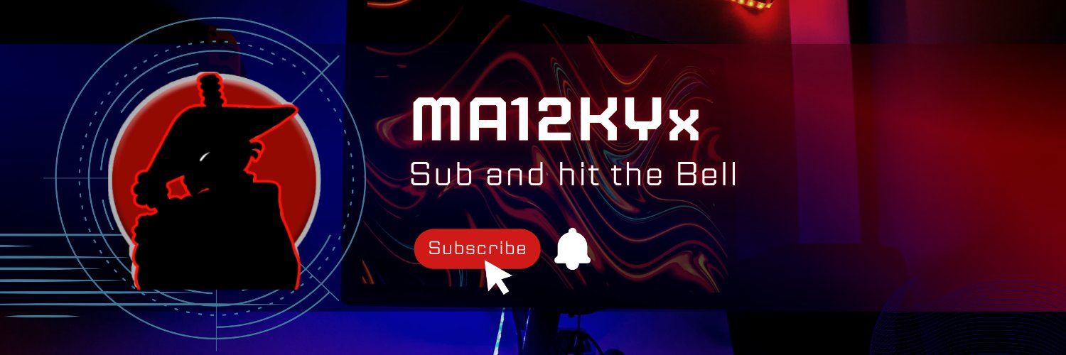 Ma12kyX's profile banner image