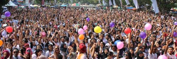 Bukittinggi colorrun banner