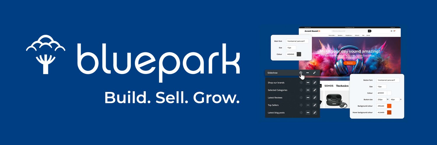 Bluepark banner