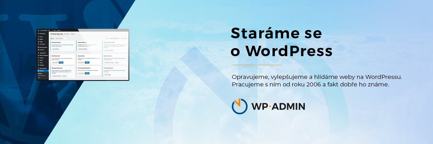 WP-admin.cz (@wpadmincz) / Posts / X