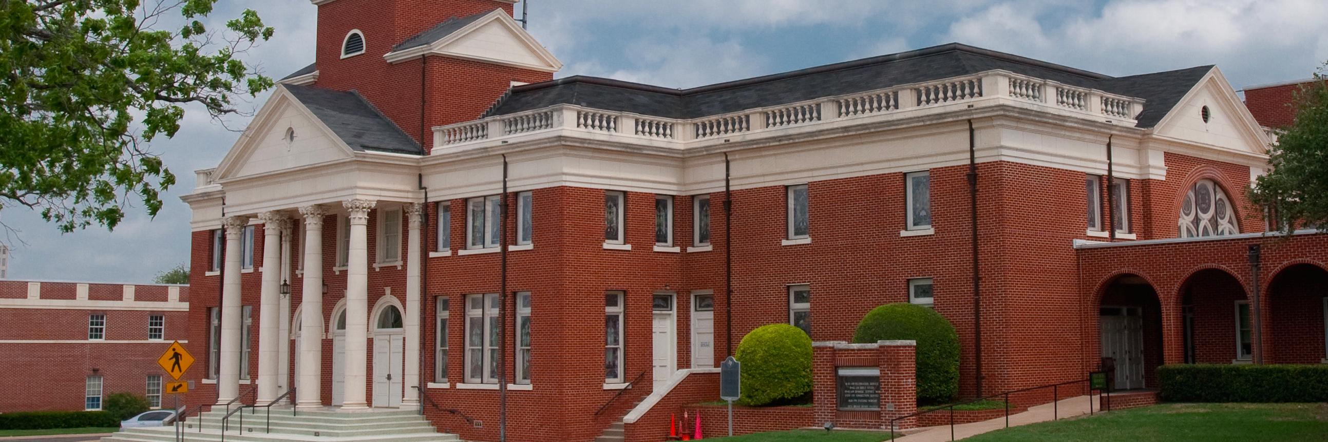 Columbus Avenue Baptist Church banner