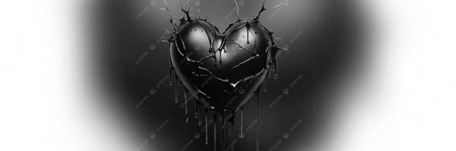 black heart banner
