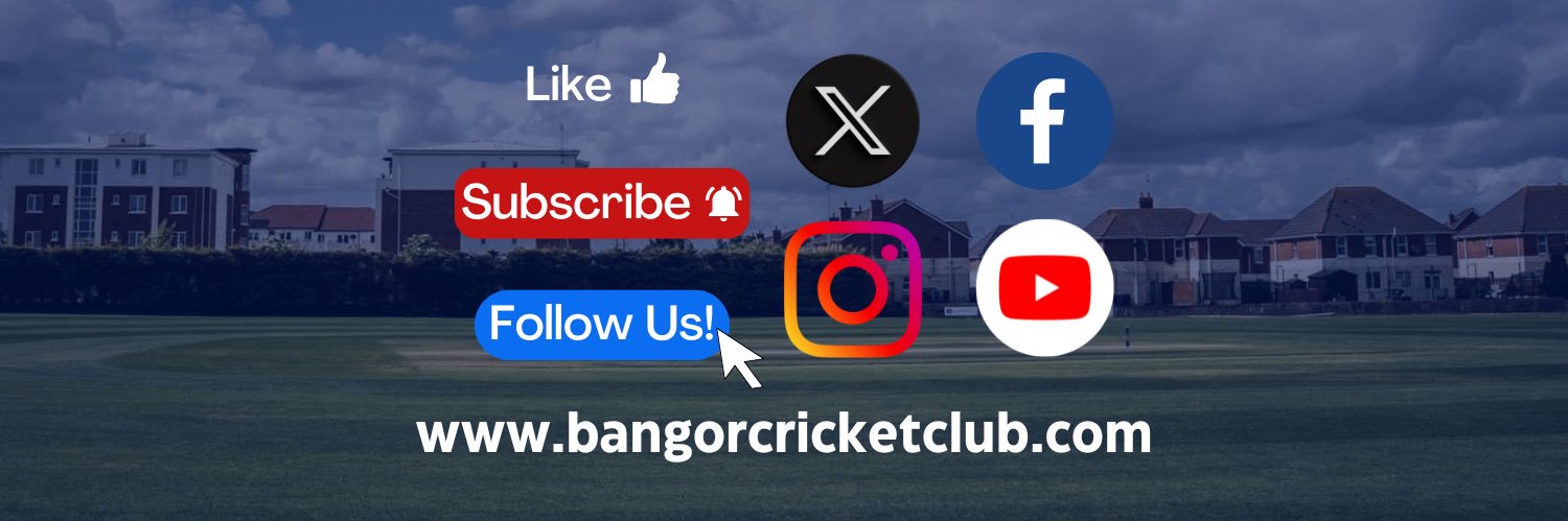 Bangor Cricket Club banner