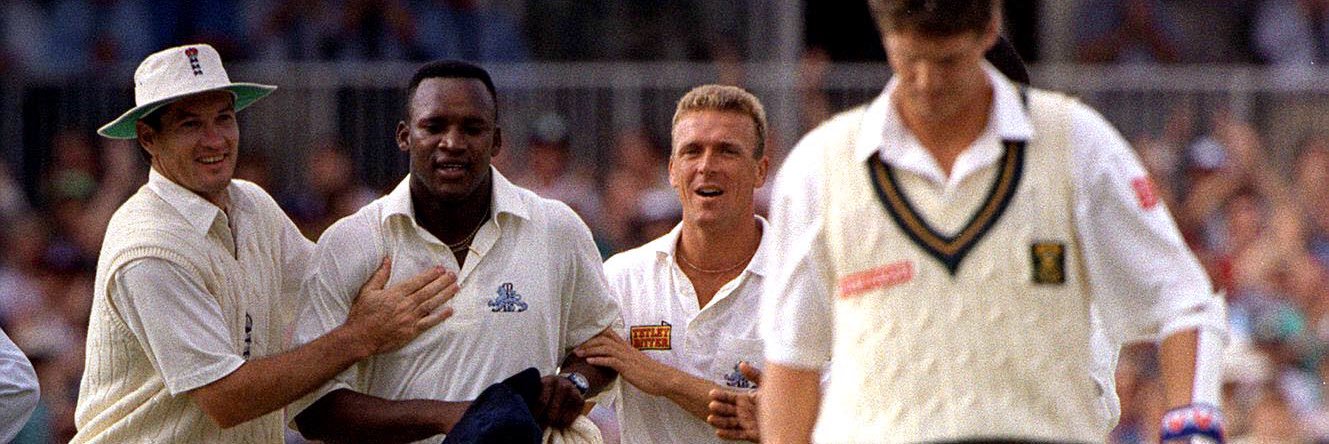 Devon Malcolm's banner