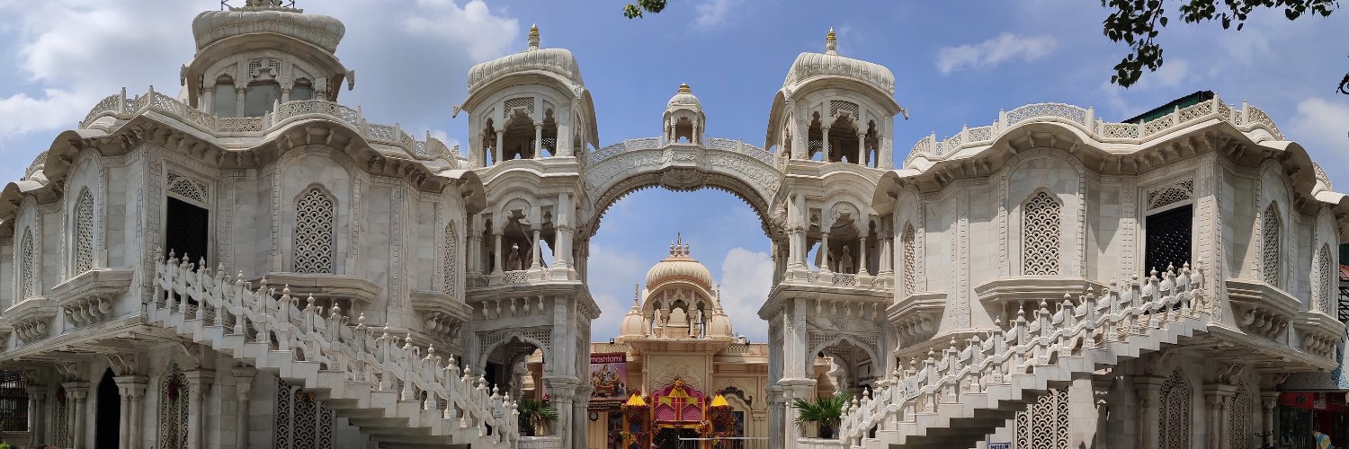 ISKCON's banner
