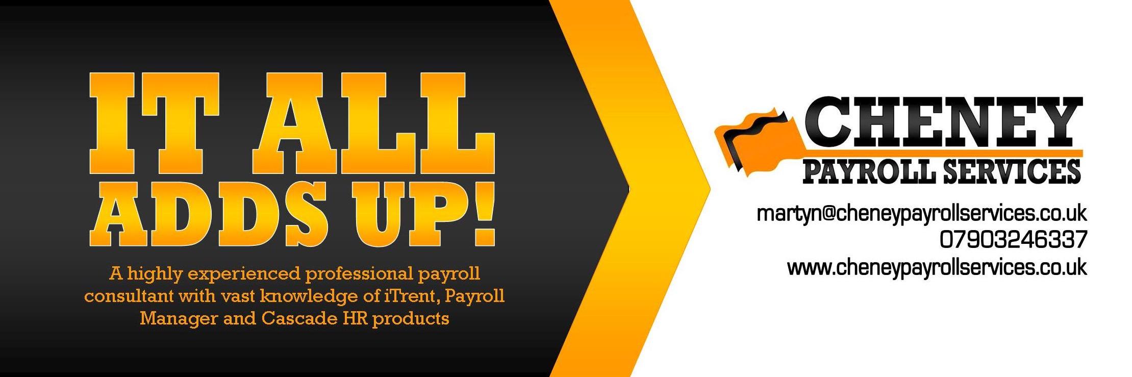 Cheney Payroll Services banner