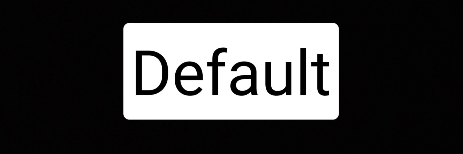 Mr. Default banner
