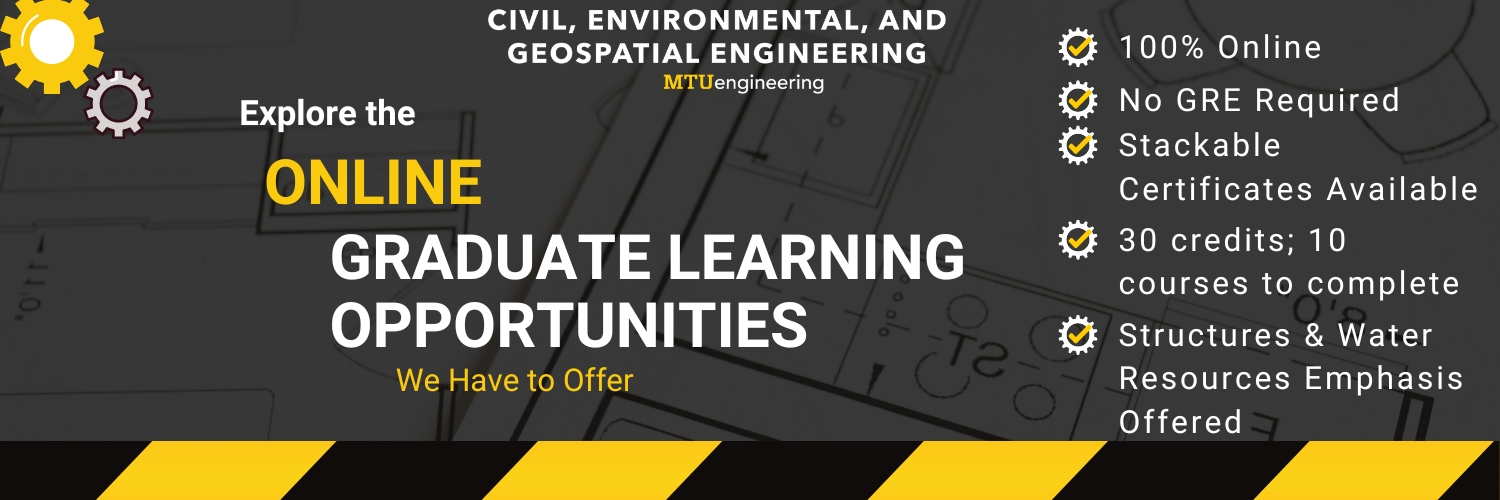 Michigan Tech CEGE banner