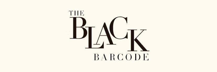 The Black Barcode banner