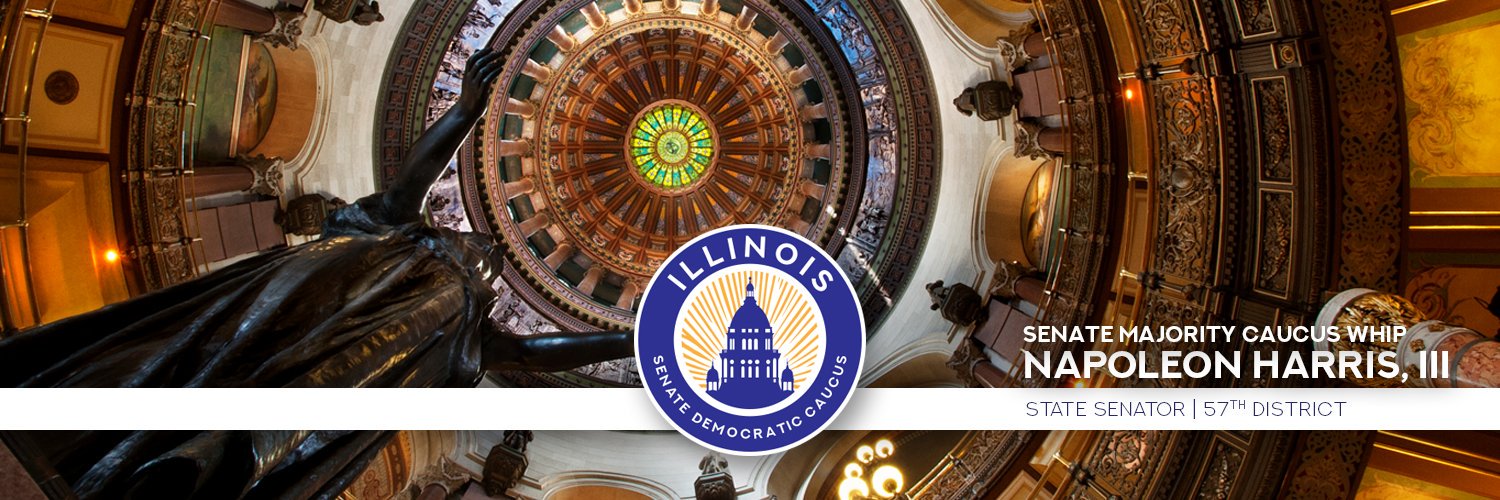 Napoleon Harris III banner