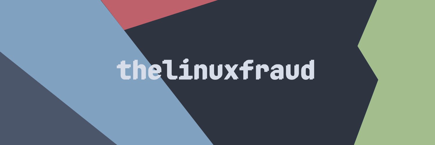 thelinuxfraud's profile banner image