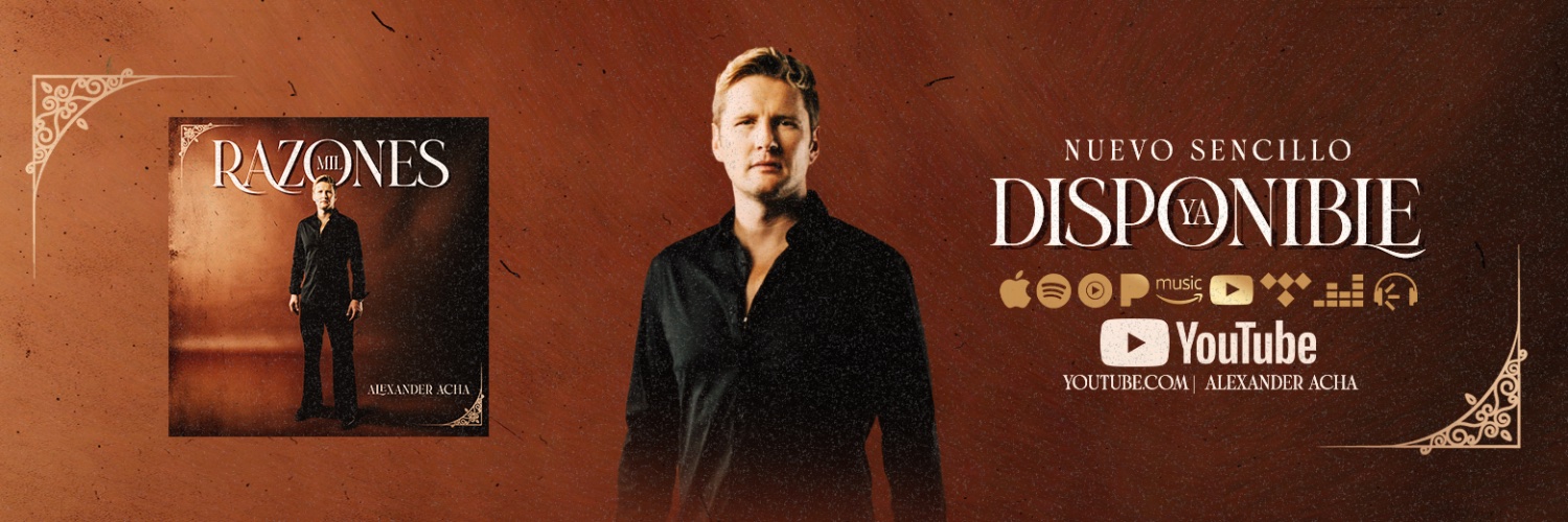 Alexander Acha banner