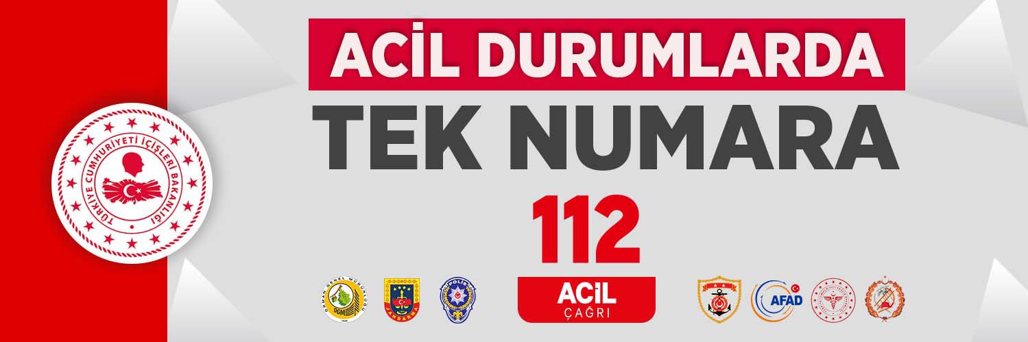 Muğla 112 Acil Çağrı Merkezi Müdürlüğü banner