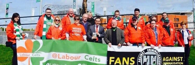 Labour Celtic Fans banner