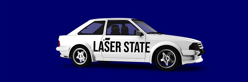Laser State banner