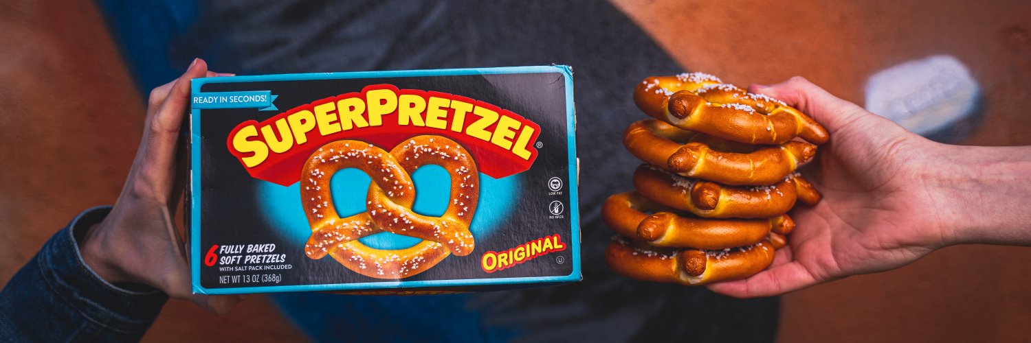 SUPERPRETZEL® Soft Pretzels banner