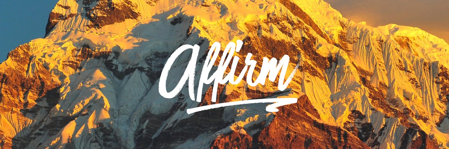 Affiirm's profile banner image