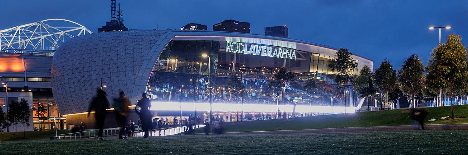 Rod Laver Arena banner