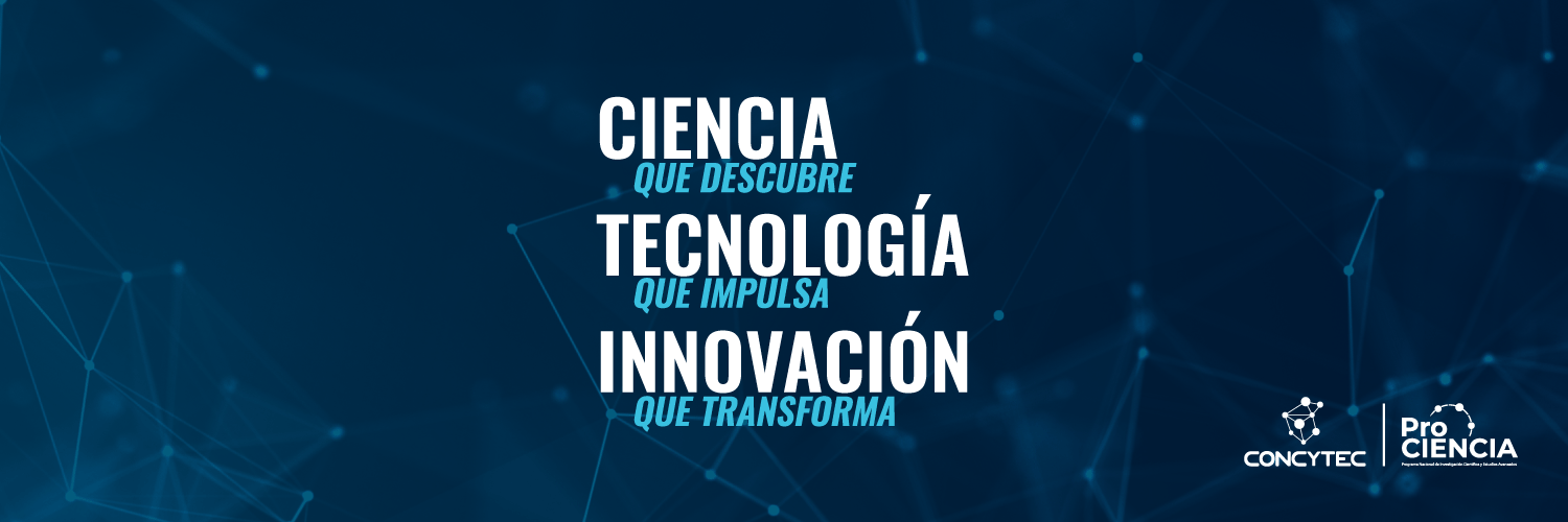 Concytec Perú banner