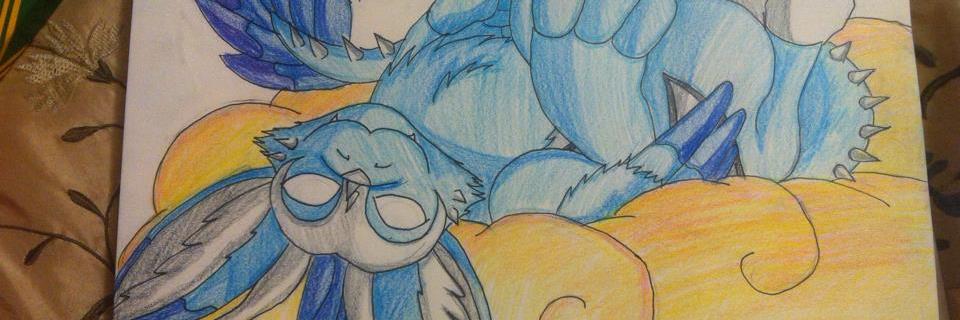 Harmony the husky banner