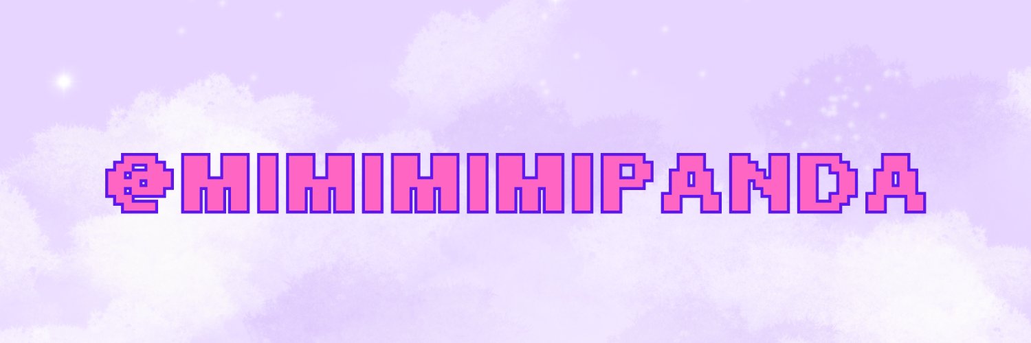 mimimimipanda ♡'s banner